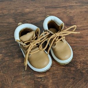 Little boys synthetic leather boots